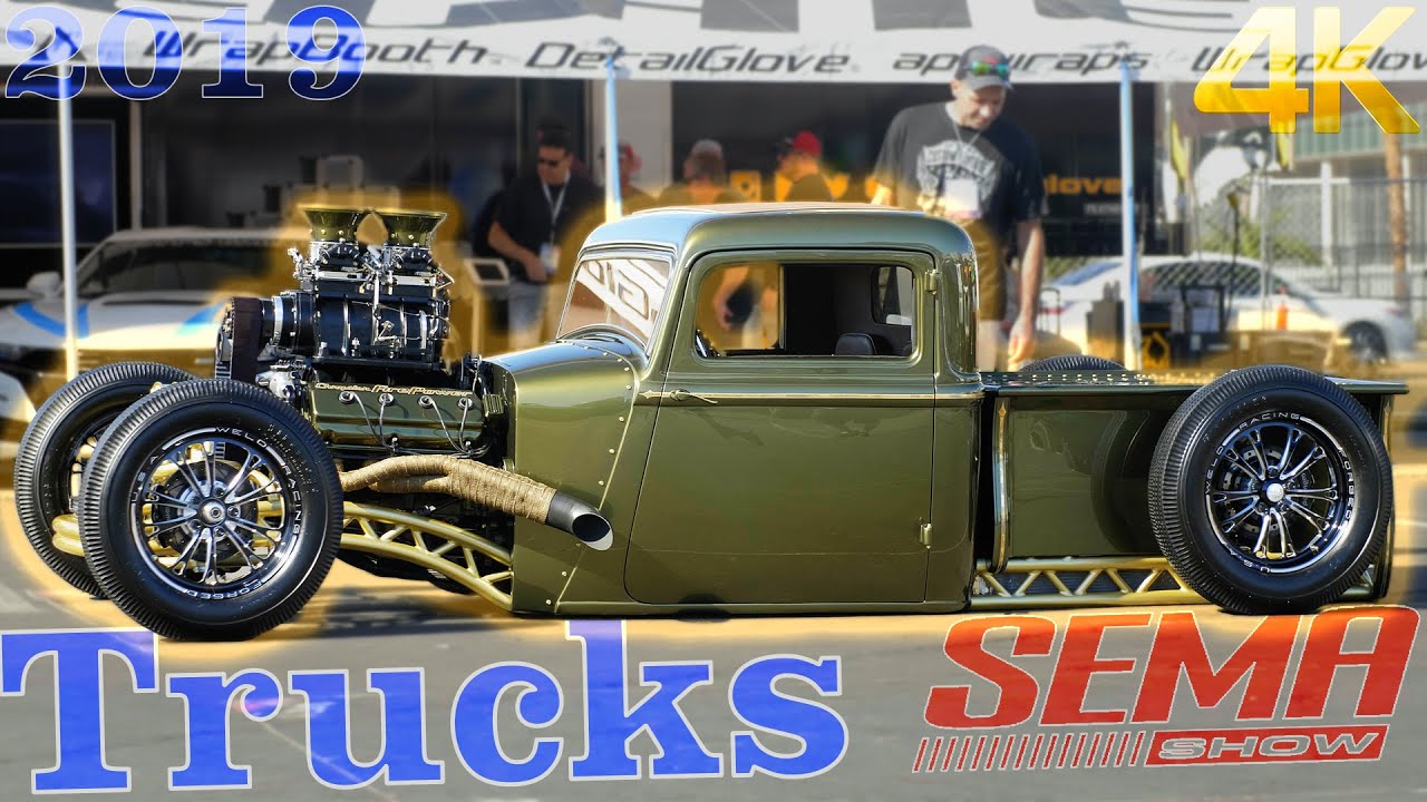 Trucks Of SEMA 2019 - SEMA Show in 4K