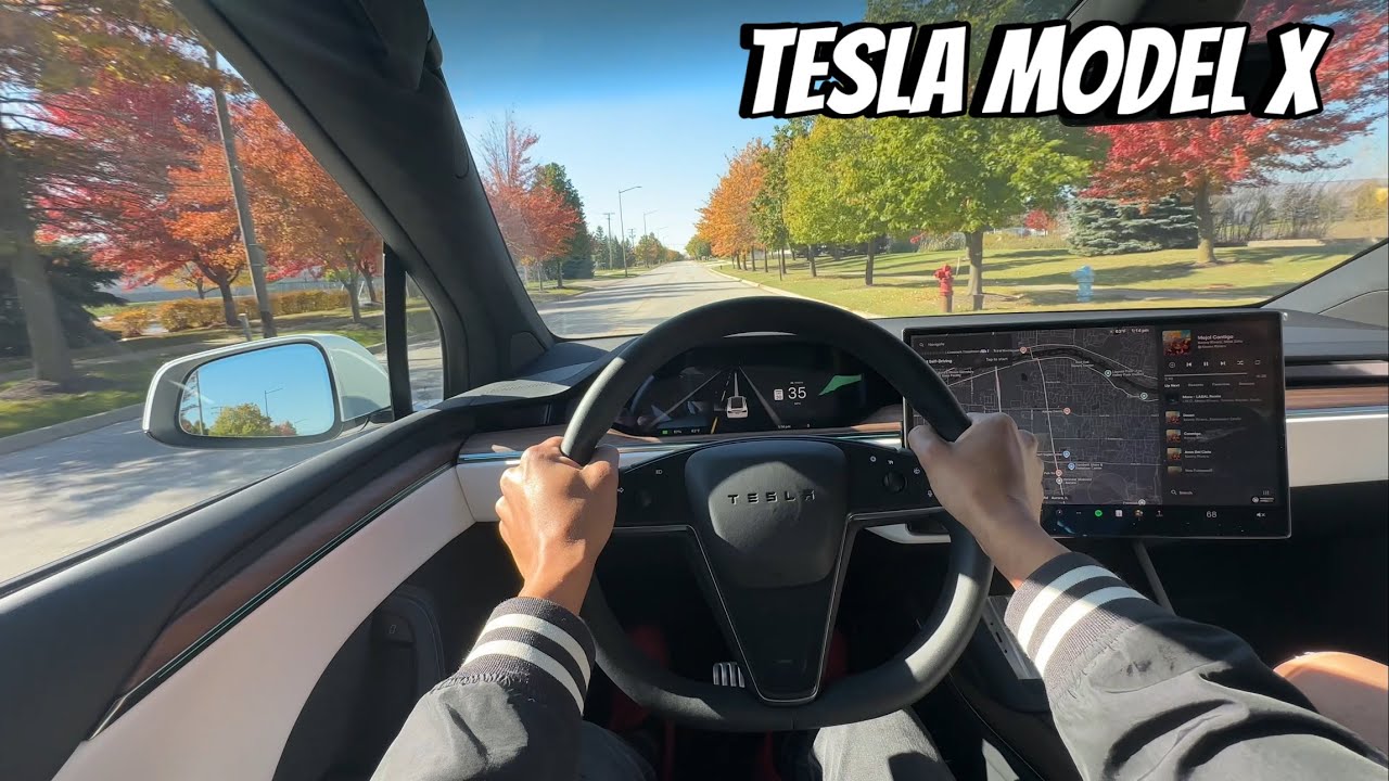 What It’s Like To Drive A Tesla Model X With Full Self Driving 