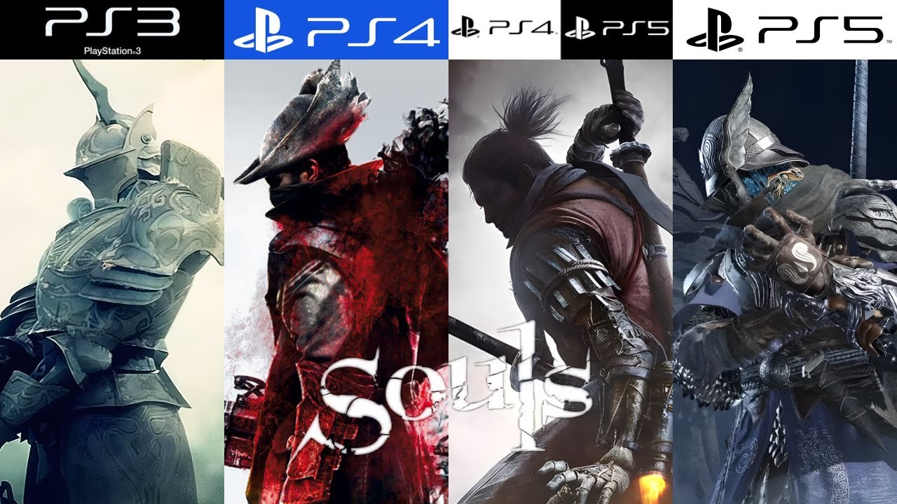 SOULS FromSoftware PlayStation Evolution (2009-2025)