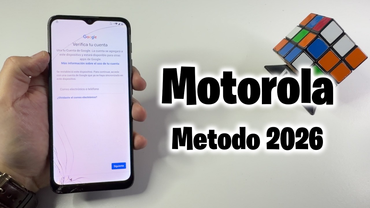 ¡Desbloqueo Cuenta Google del Motorola E20 SIN PC! 🔓 Método 2026