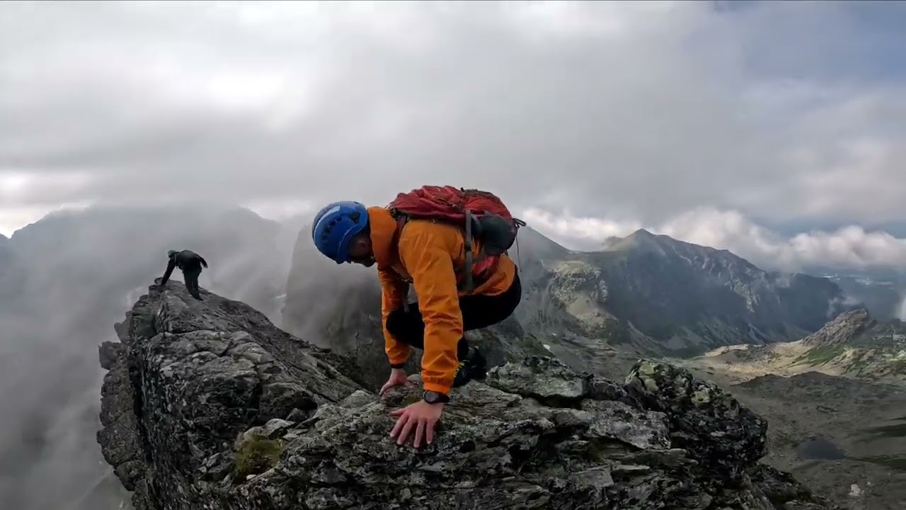 GANEK 2462 m.n.p.m jeden z trudniejszych szczyt&oacute;w WKT.