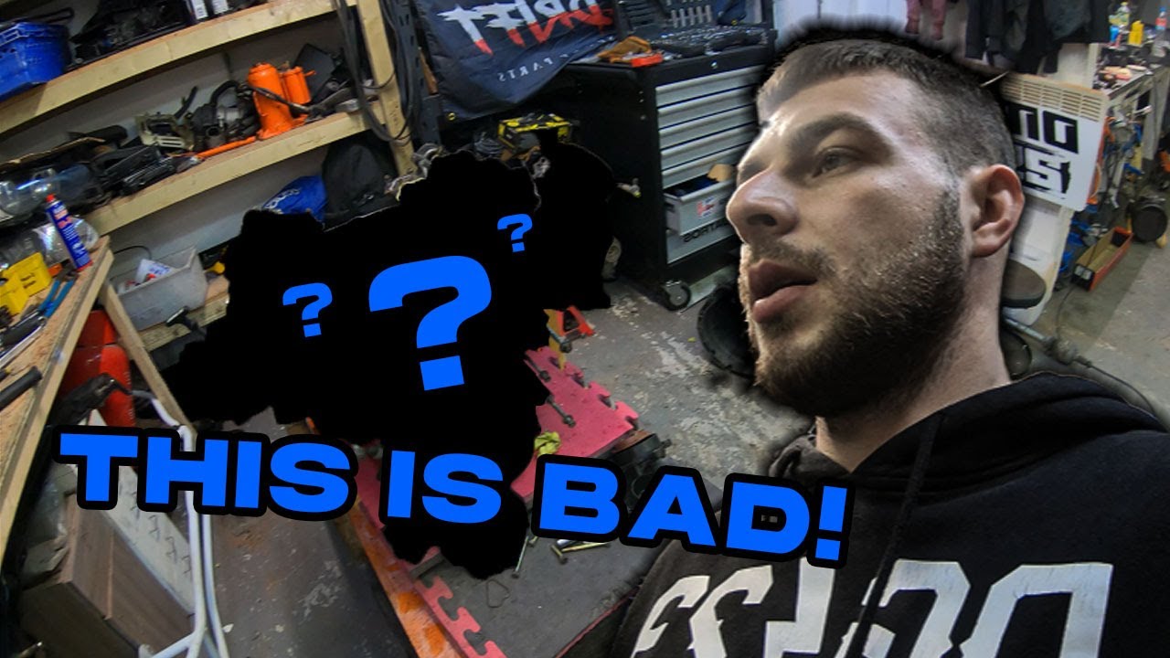 THIS IS BAD! WE STRIPPED THE ENGINE APART AND FOUND THIS...