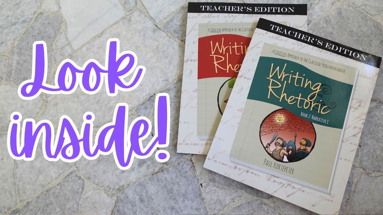 Writing &  Rhetoric Books 1 & 2 FLIP THROUGH | Elementary Writing Curriculum