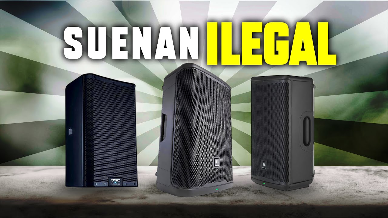 🔊 MEJORES BOCINAS AMPLIFICADAS CALIDAD PRECIO | ✅ TOP 7 MEJORES BOCINAS AMPLIFICADAS