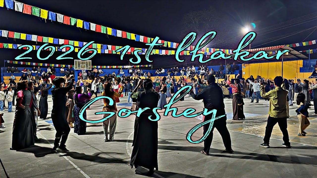 Bylakuppe 2026 1st lhakar Gorshey #lhakargorshey #happy2026 #tibetanvlogger 