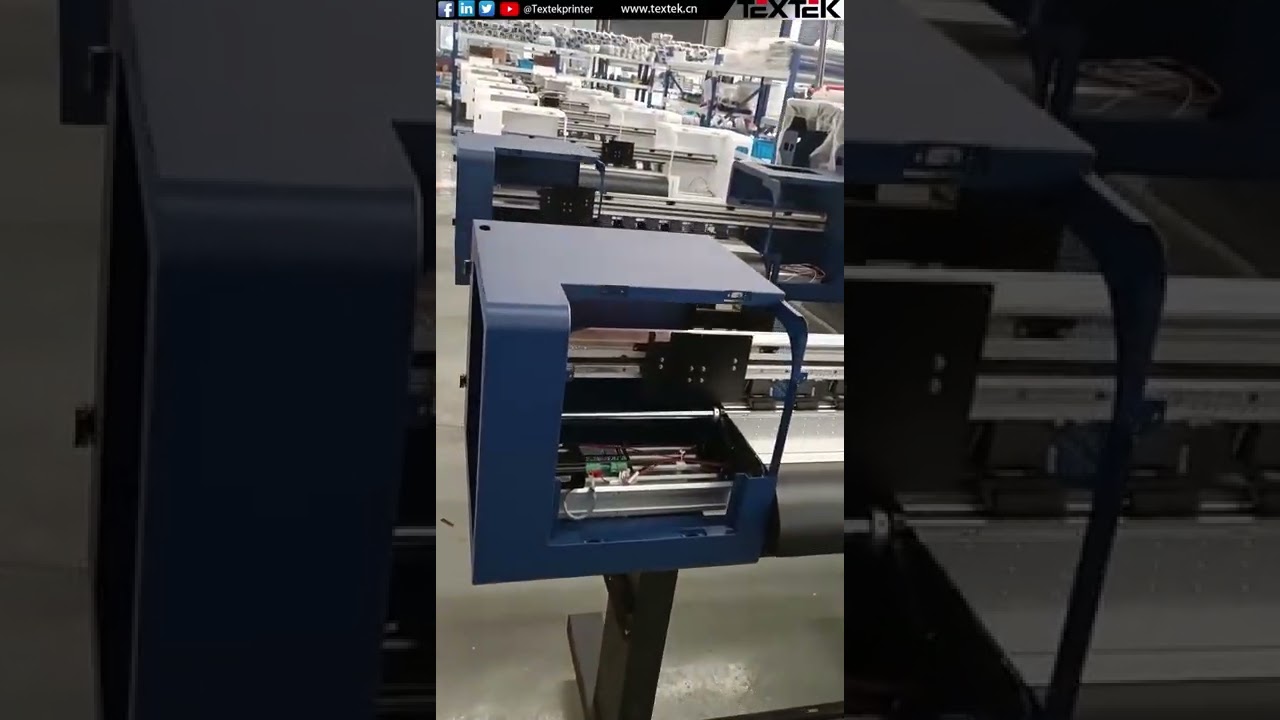 24 inch DTF printer with an auto-clean function, when the DTF printer is idle