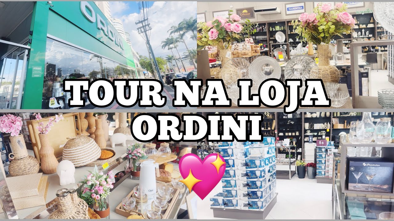 TOUR NA LOJA ORDINI | Promoção, decoração e muito mais 💕 Vem comigo conferir!