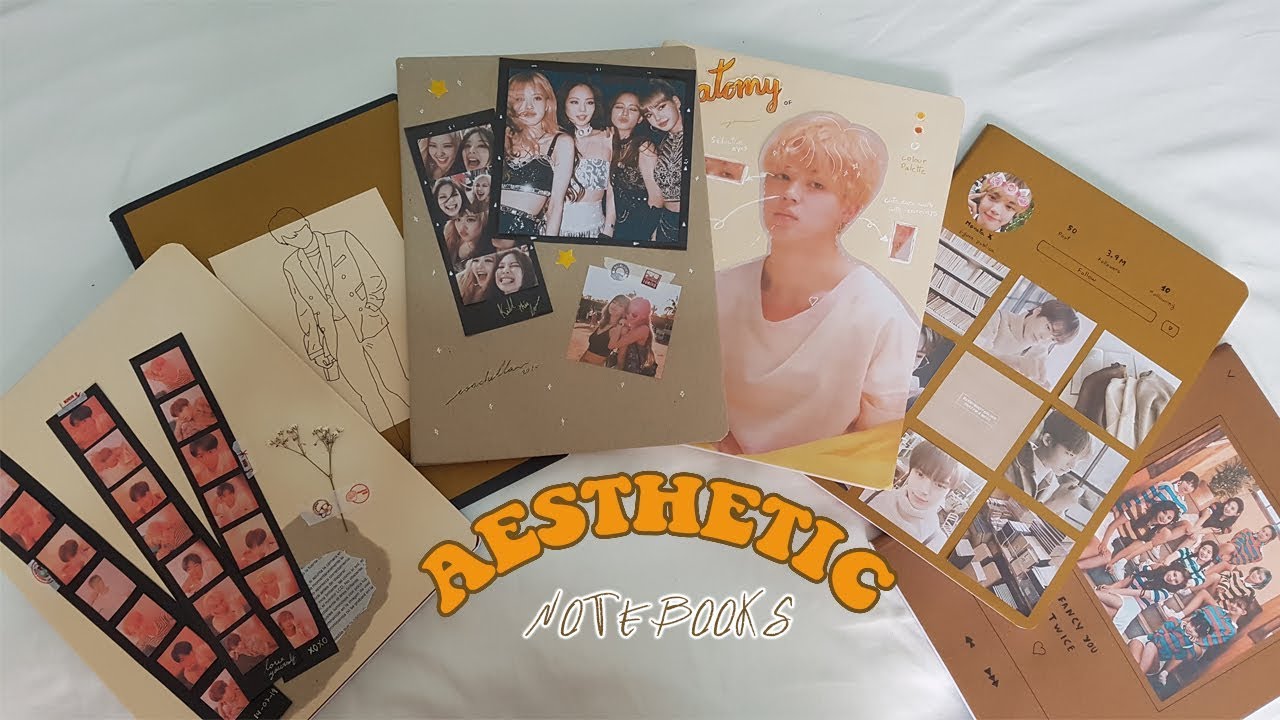 DIY K-POP : DECORA TUS CUADERNOS DE MANERA AESTHETIC | JMARYLINJ