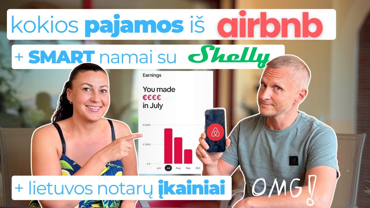 Ispanija - kokios PAJAMOS i&scaron; Airbnb, LT notarų ĮKAINIAI (omg!!), SMART House sprendimai