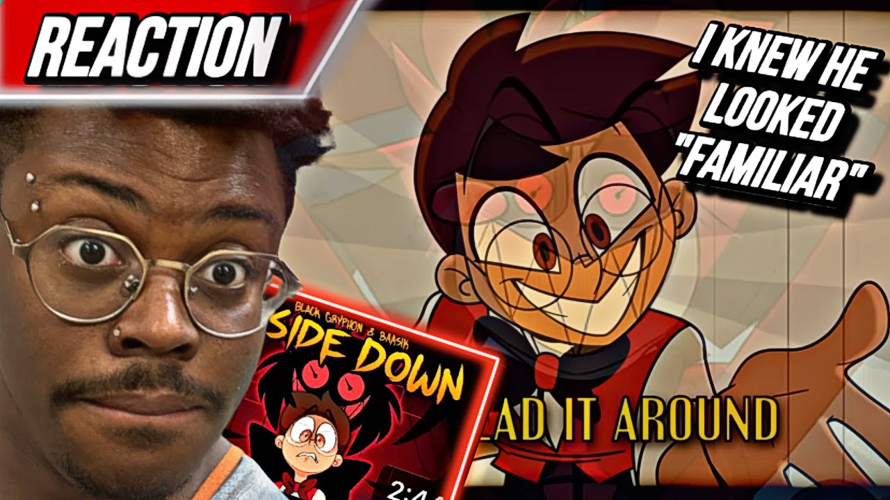 Это предыстория Аластора?? РЕАКЦИЯ на песню «Отель Хазбин» в стиле UPSIDE DOWN DOWN!