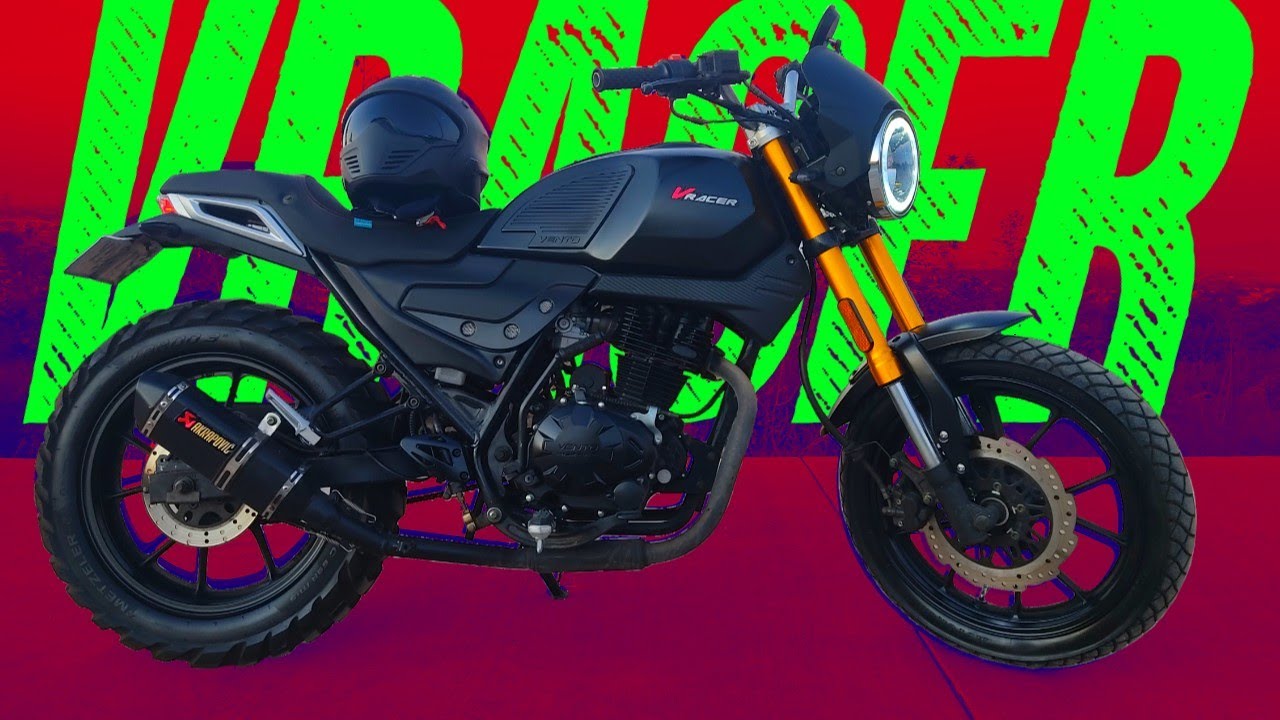 &spades;️ VRacer 250 Modificada Nuevo Color - Moto Cafe Racer / Scrambler