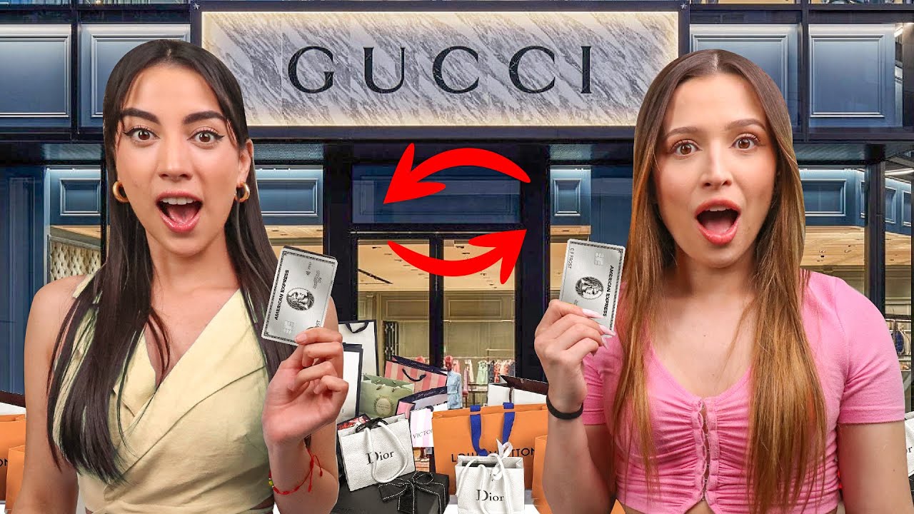 Cambie de tarjeta de credito con CLAUDIPIA por 24 HORAS! *gastamos sin limite*| Laura Mejia