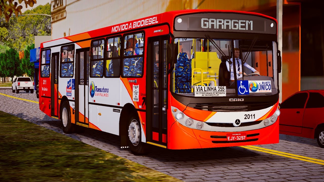 LANÇAMENTO! Caio Apache Vip II Mercedes-Benz OF-1418 padrão Vila Galvão Guarulhos/SP - Proton Bus
