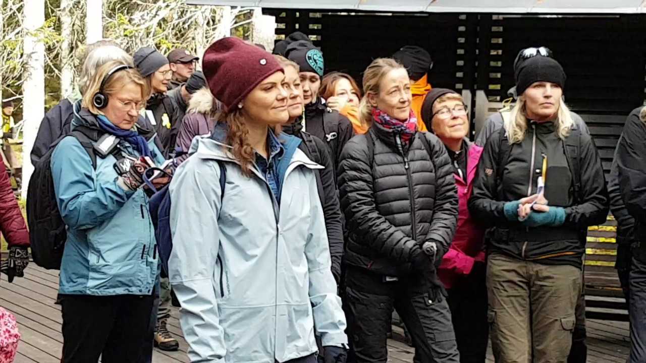 Kronprinsessan Victoria - landskapsvandring i Skuleskogens nationalpark