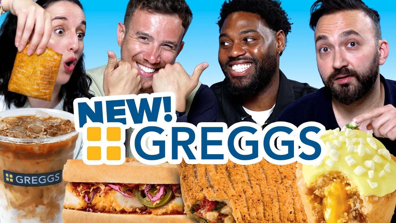 Мы попробовали новое летнее меню Greggs, и ВОТ ЧТО случилось!
