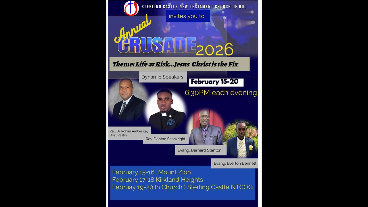 Sterling Castle New Testament Church of God CRUSADE // February 19, 2026