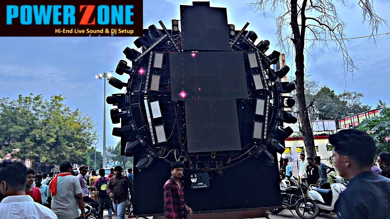 DJ POWERZONE 2026 NEW SETUP SOUND CHECK-HINDU NAV VARSH KORBA 2026 COMING SOON BIGGEST DJ ROADSHOW
