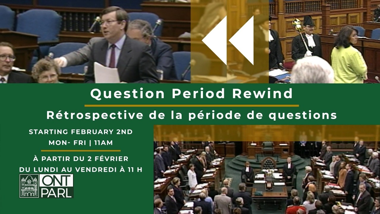 Question Period Rewind - May 22, 1986