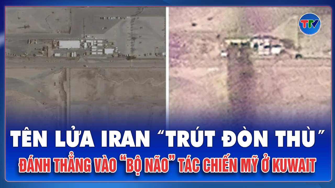 Không kịp trở tay: Tên lửa Iran đánh thẳng “bộ não” tác chiến Mỹ ở Kuwait, 6 binh sĩ thiệt mạng