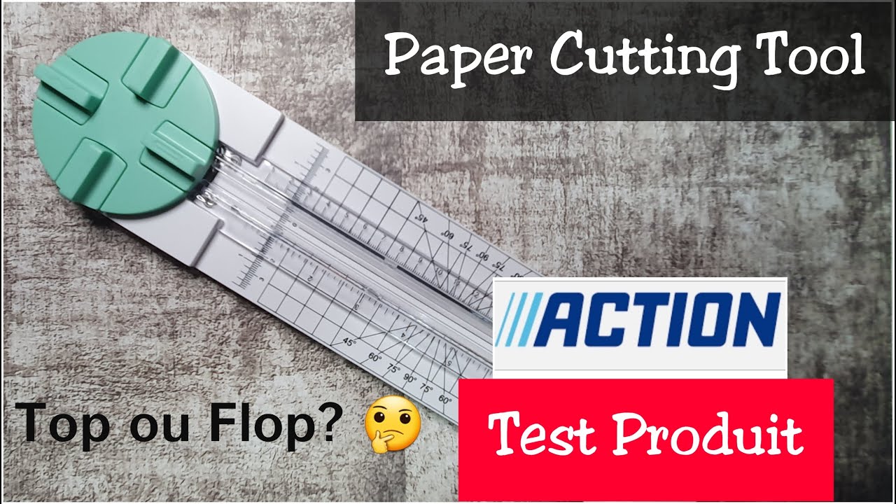 Test de produits Action: Paper Cutting Tool: Top ou Flop??