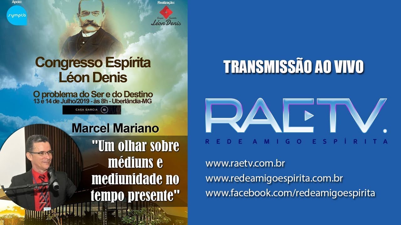 Um olhar sobre m&eacute;diuns e mediunidade no tempo presente/Marcel Mariano- CONGRESSO ESP&Iacute;RITA L&Eacute;ON DENIS