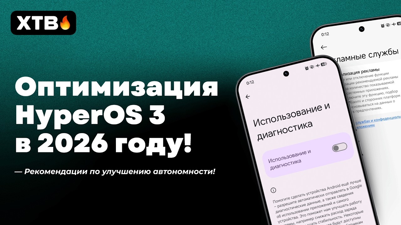 🚀 ПОЛНАЯ Оптимизация и Настройка HyperOS 3 с Android 16 на твоём Xiaomi в 2026 году!