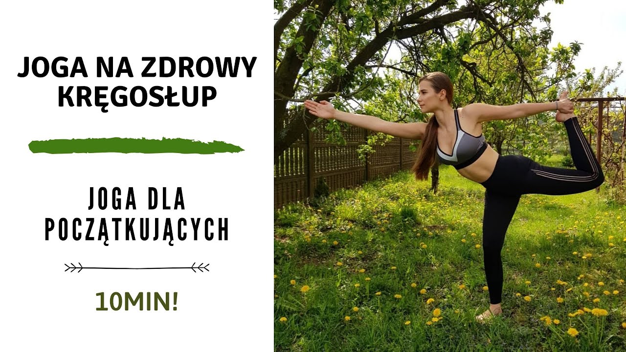 💚Joga dla początkujących I Zdrowy Kręgosłup 💚