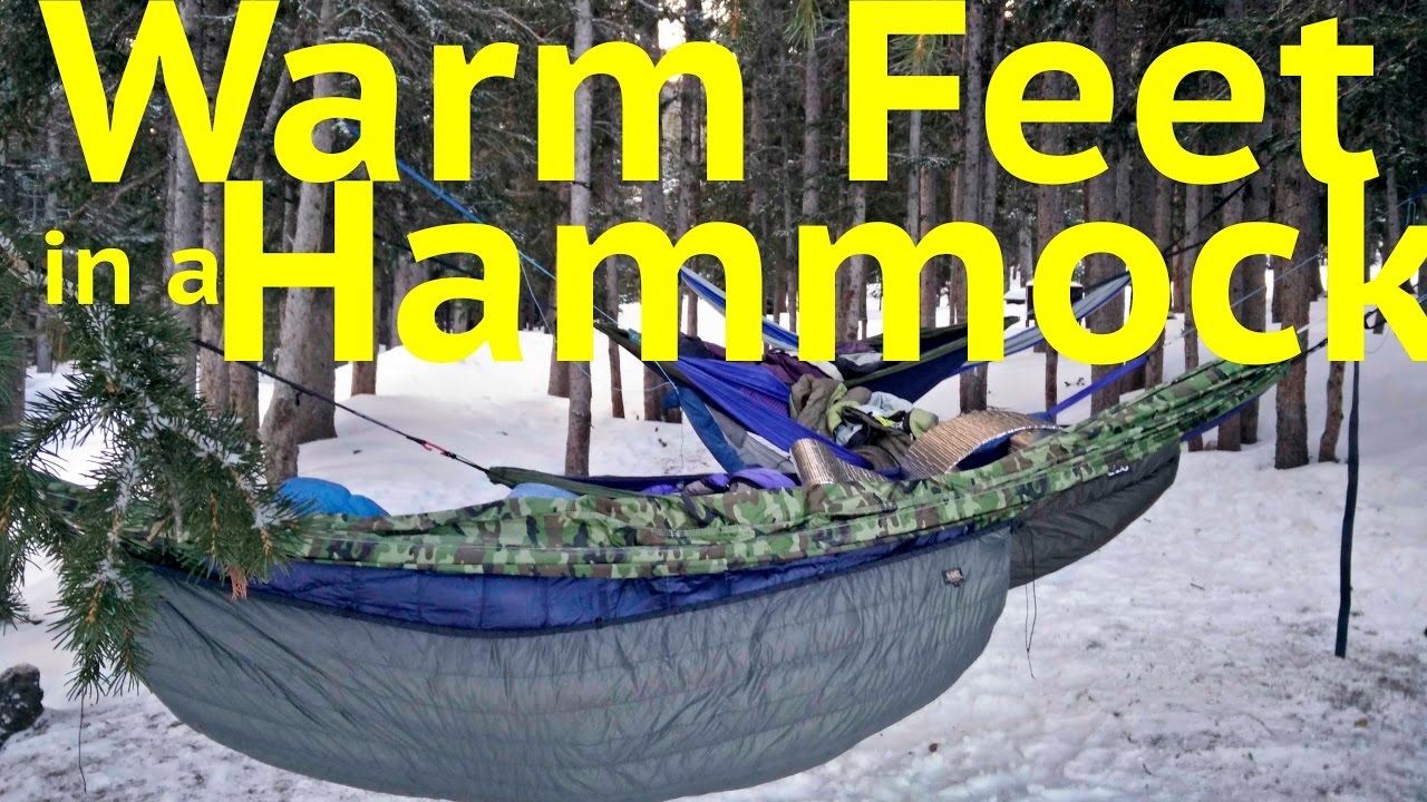 Warm Feet in a Hammock GUARANTEED
