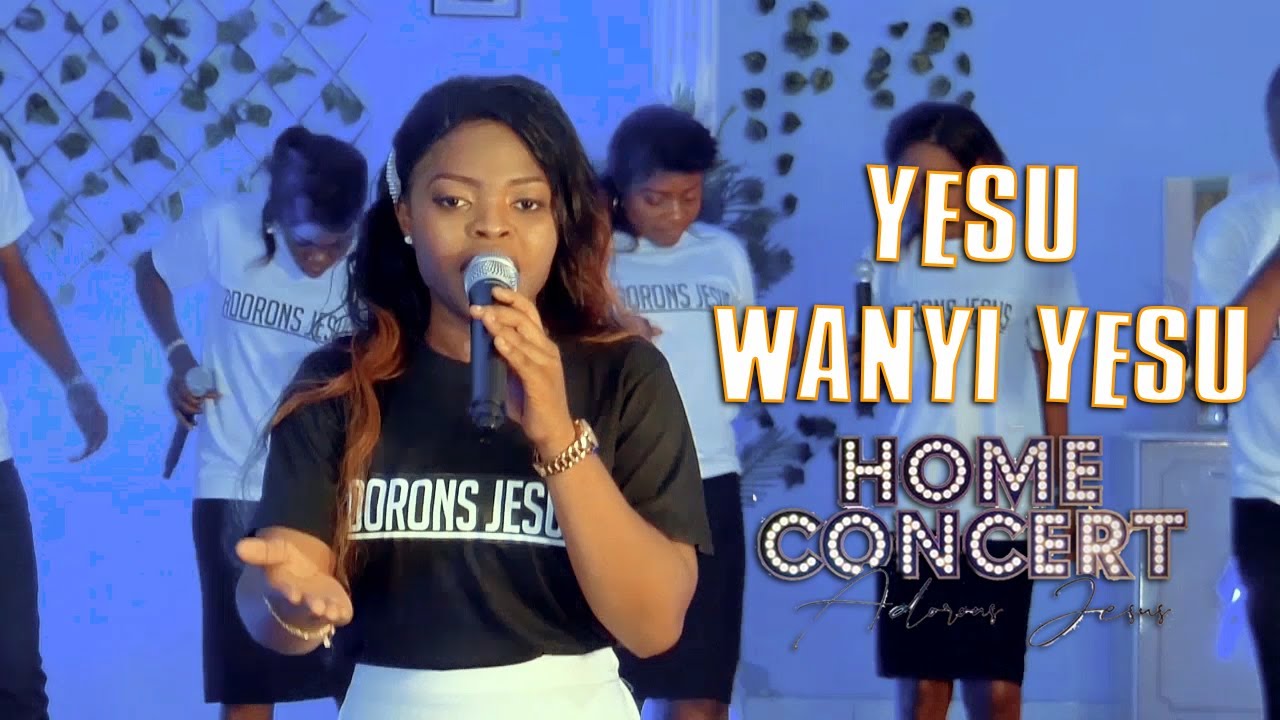 LILIANE MWIMPE DANS YESU WANYI YESU HOME CONCERT ADORONS JESUS 2021