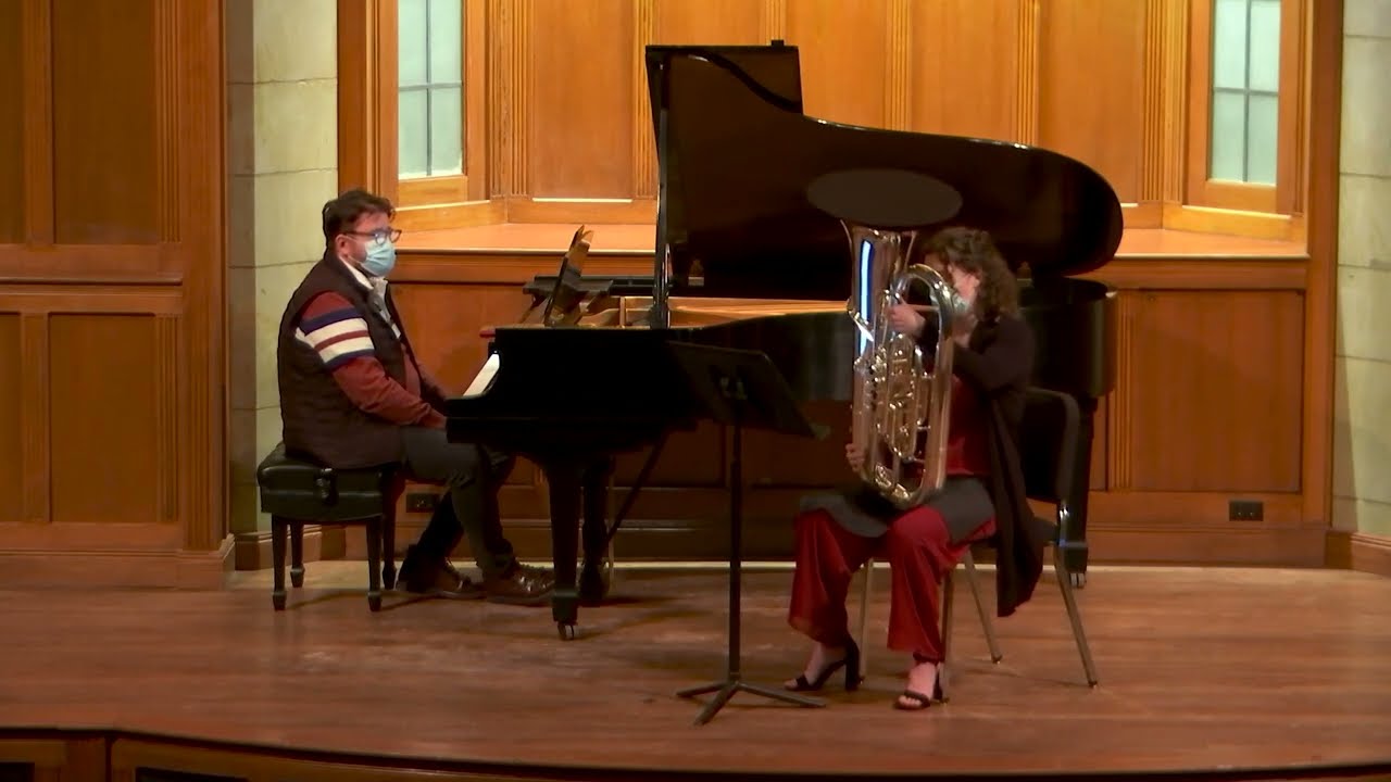 Bridget Conley '23MM performs Castérède's Sonatine for tuba and piano (1963)
