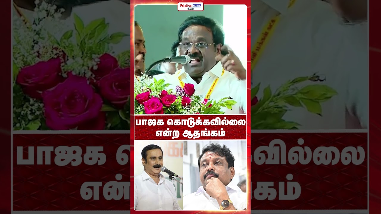 பாஜக கொடுக்கவில்லை என்ற ஆதங்கம்  #anbumani #pmk #sowmiyaanbumani #bjp
