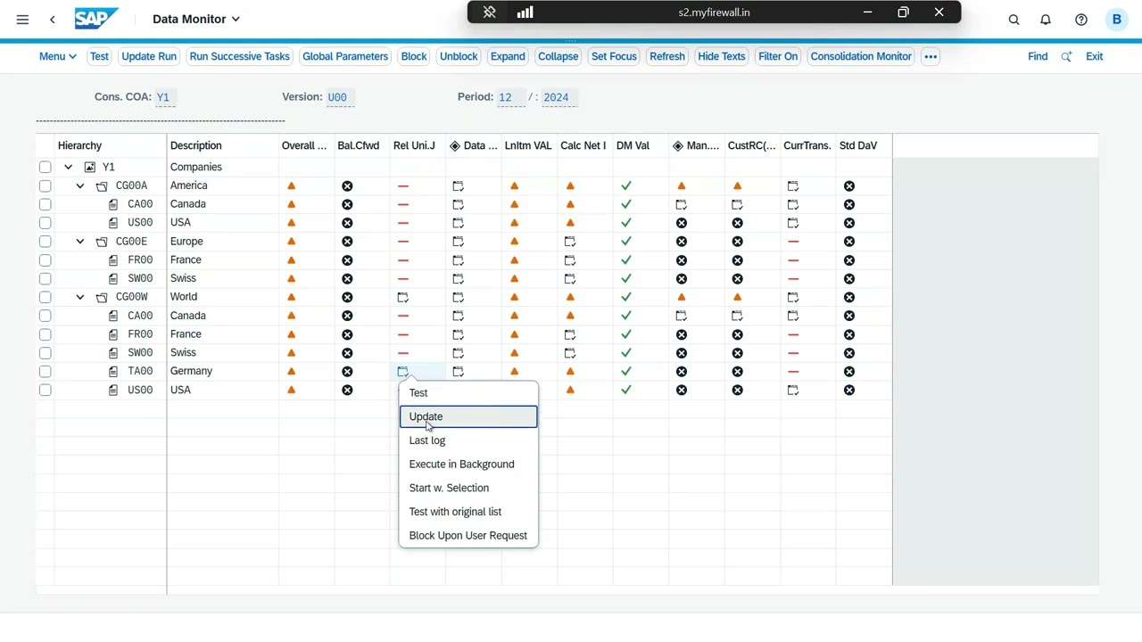 S/4HANA 2025 Group Reporting: System Walkthrough & Practical Examples ( Feb 8th, 2026)