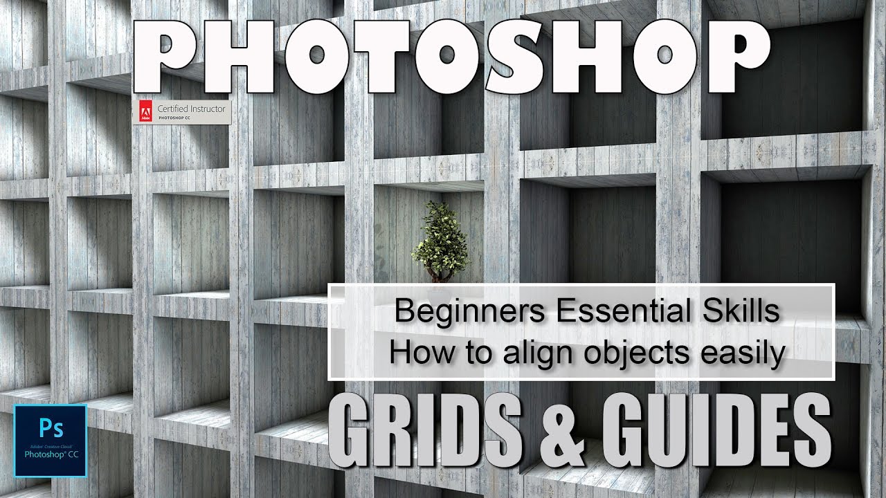 Grid, Guides and Guide Layouts:  Photoshop Essential Skills