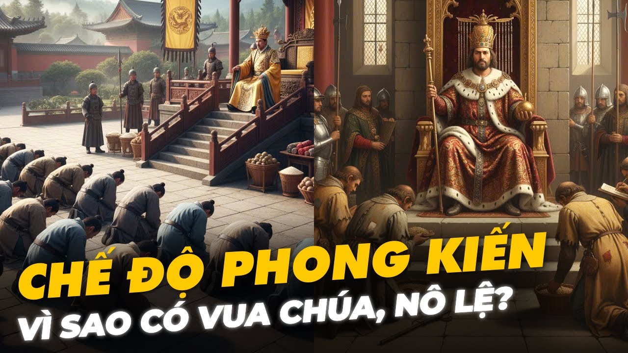CHẾ ĐỘ PHONG KIẾN VÌ SAO CÓ VUA CHÚA, NÔ LỆ?