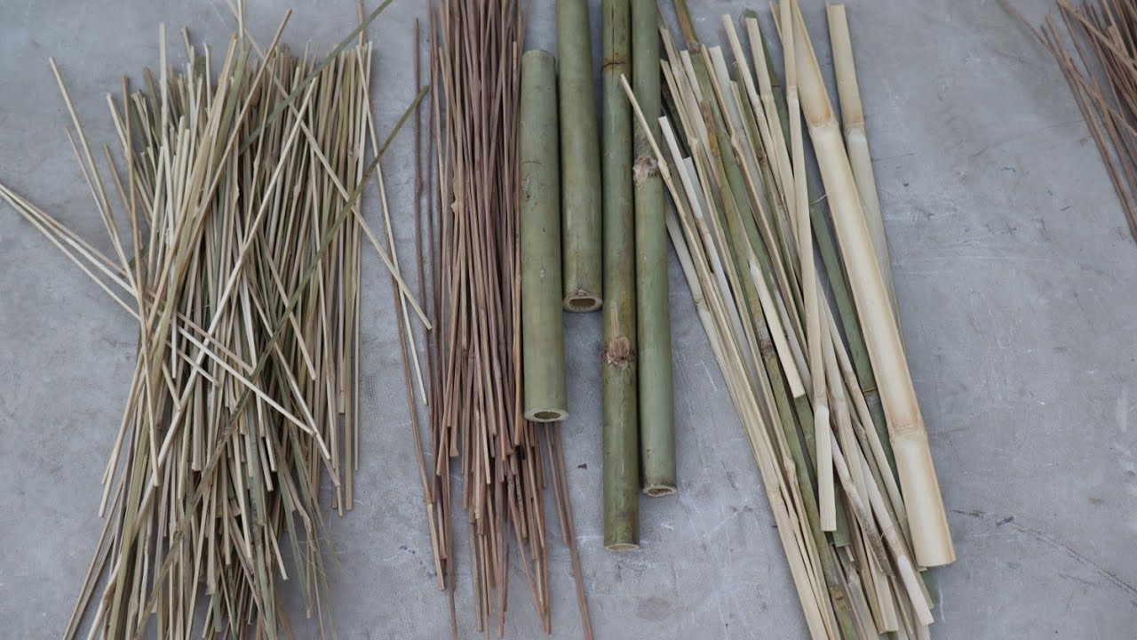 बांस से फार कर कामान और ठड्डा कैसे बनाए जाते है ? How to make kite sticks from Bamboo ? Part 2