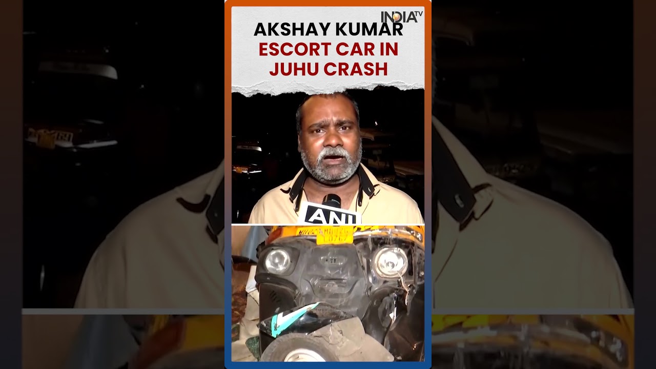Akshay Kumar’s Escort Vehicle in Juhu Accident, Two Injured 