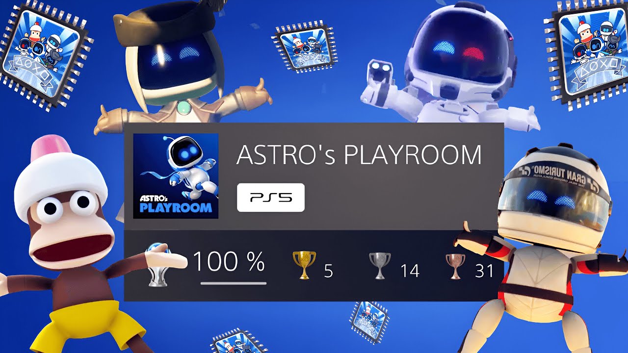 💯 DÉBLOQUER LES 4 ROBOTS SPÉCIAUX D'ASTRO'S PLAYROOM EN 5 MIN ! ⏱️