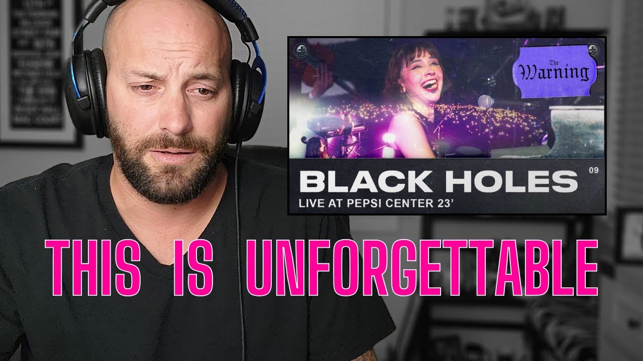 BLACK HOLES - PEPSI CENTER CDMX - The Warning - First Reaction!