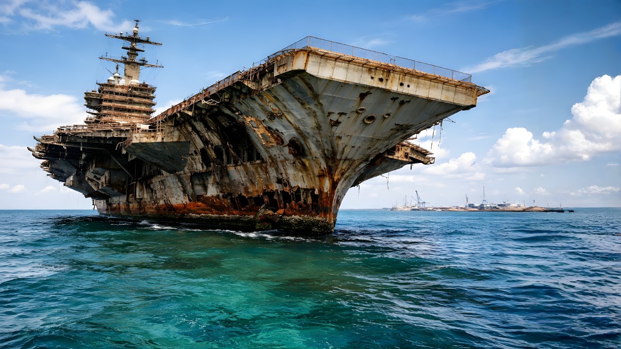From Scrap to $12 Billion — The $2,900 USS Enterprise Carrier Gamble