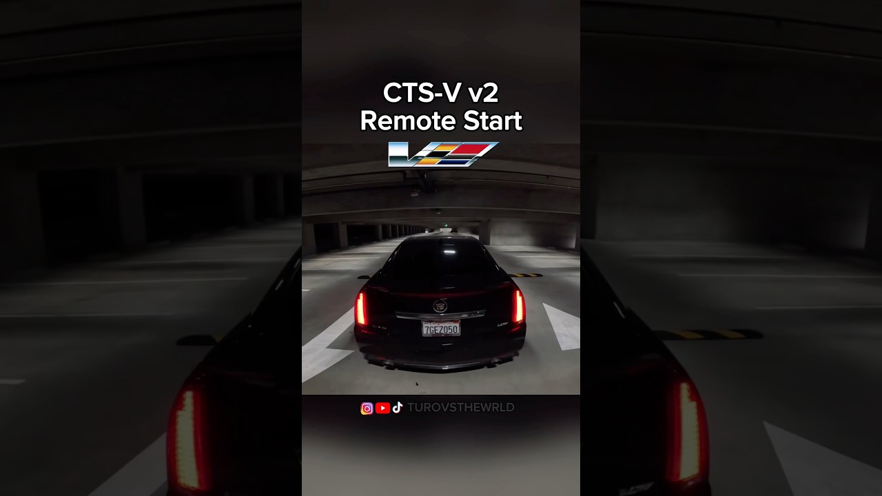 Cadillac CTS-V v2 remote start😳 