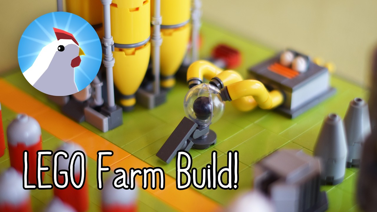 Egg, Inc. - Stop Motion Farm Build with LEGO!