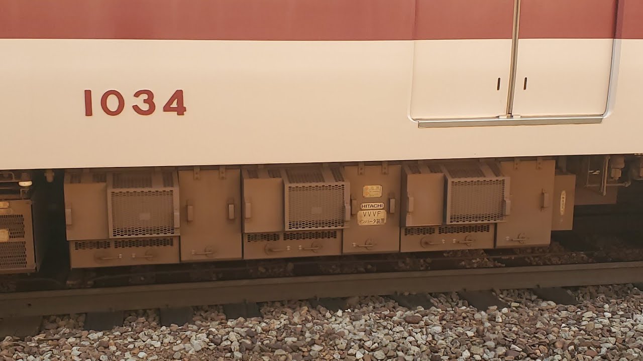 近鉄1031系 変調パターン変更車（ VL32,34・日立GTO ） 走行音