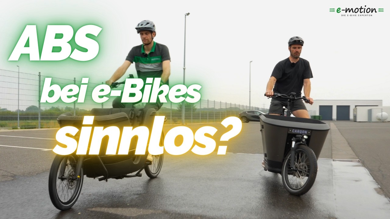 Vergleich: Kein ABS vs. ABS bei e-Bikes 🤼&zwj;♂️ | Gazelle Makki Travel vs. Carqon Classic