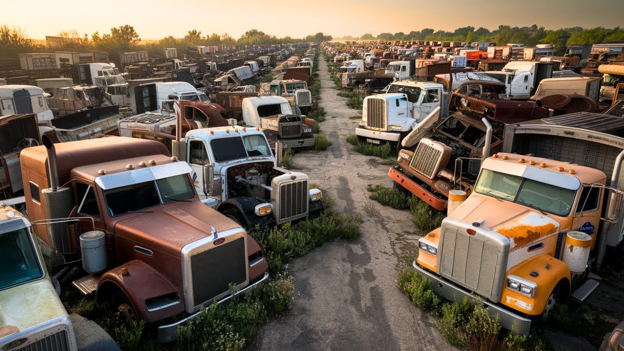 What REALLY Happens to Old Semi-Trucks? (Not What You Think!)