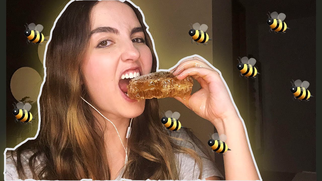 ASMR - Comiendo un PANAL DE ABEJAS pt. II