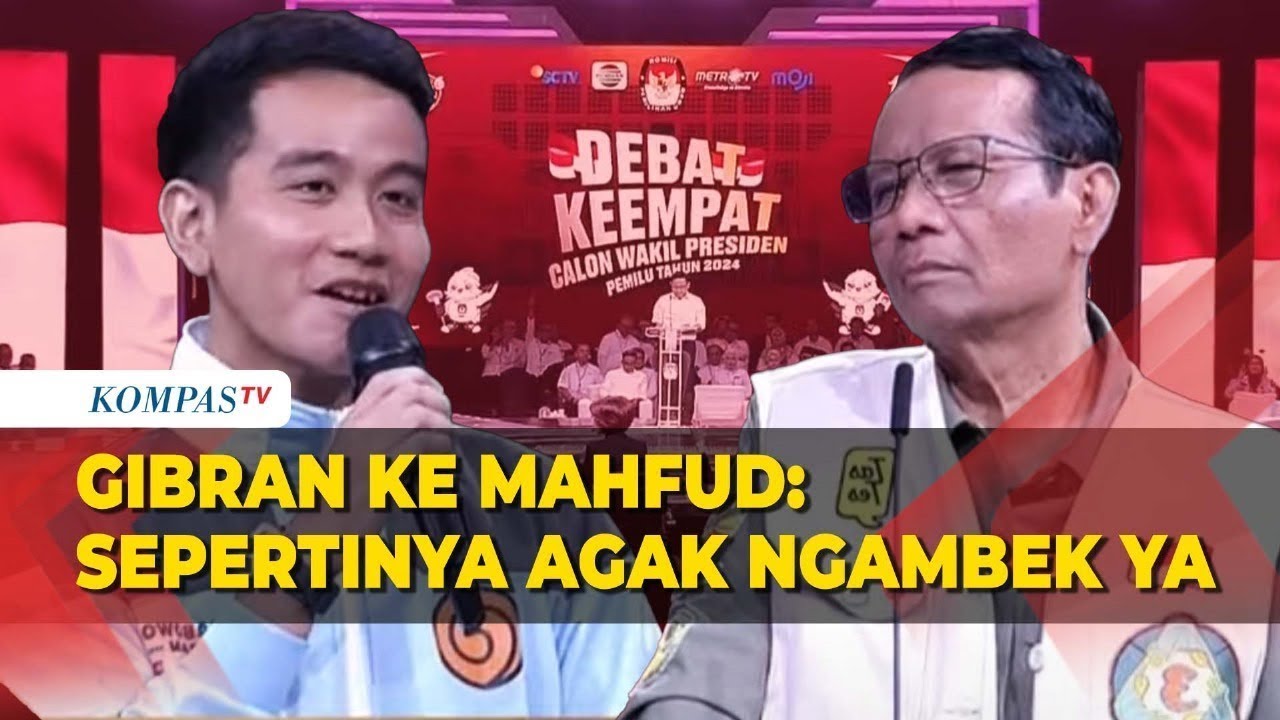 Mahfud Sebut Pertanyaan Receh, Gibran: Ngambek Ya