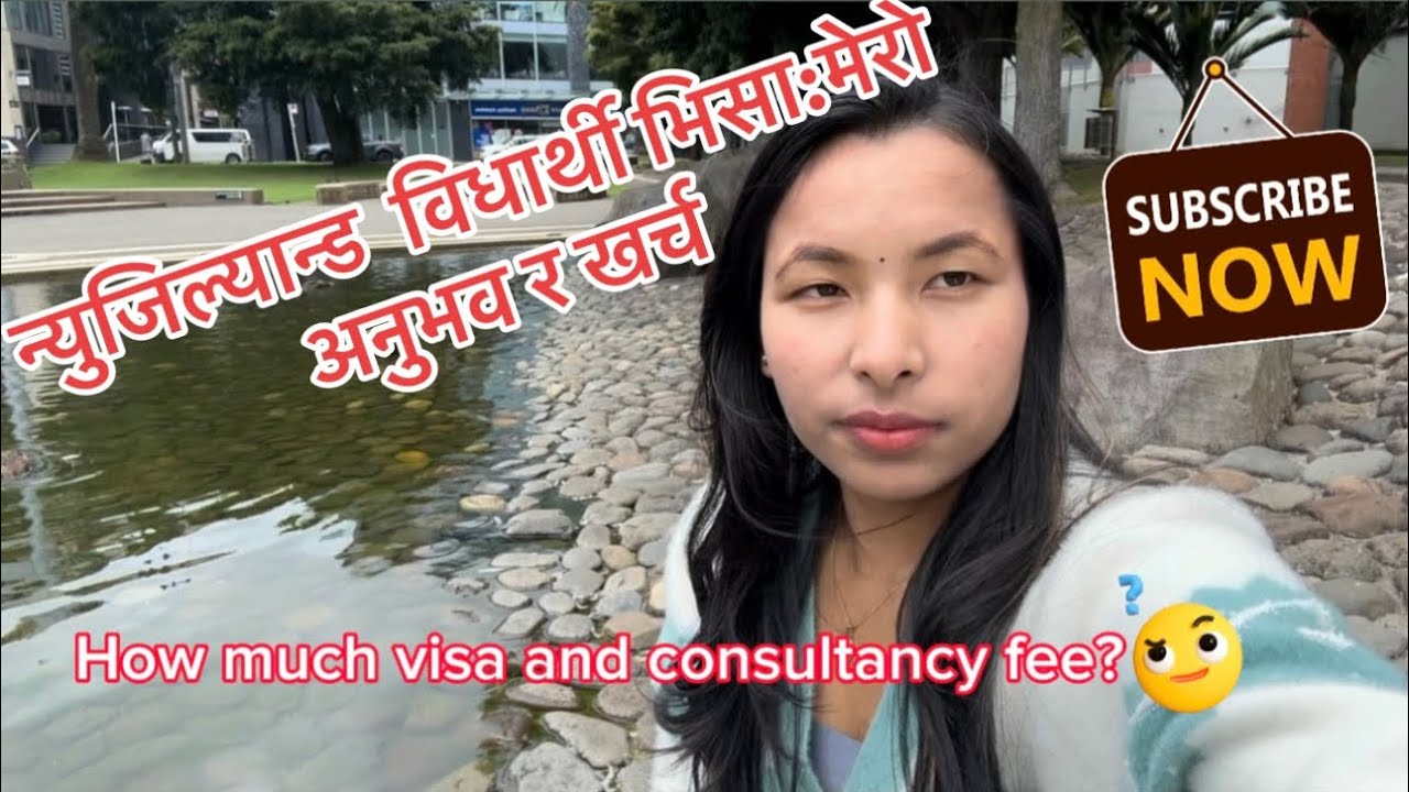 “Money matters: Nepali student’s journey and costs for New Zealand 🇳🇿|| international student|
