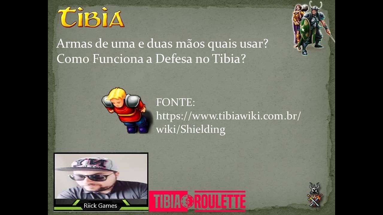 Tibia - Armas de duas ou uma mão? Como Funciona o Shield? Entenda!