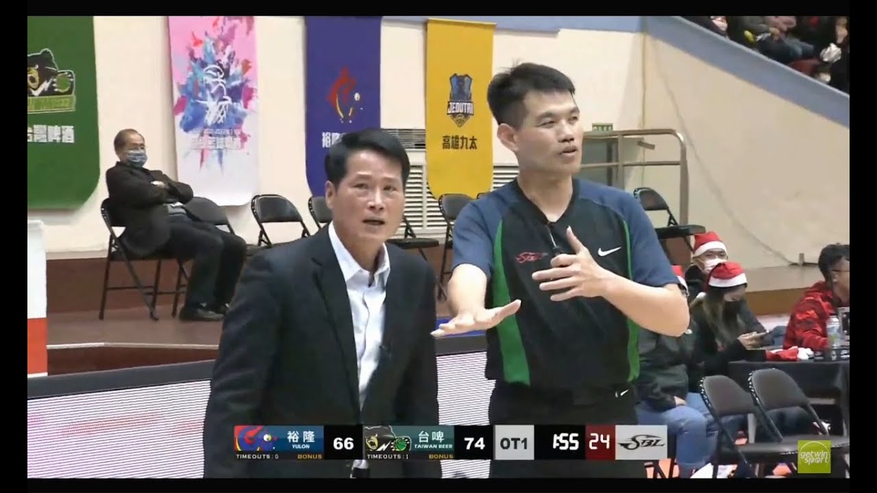 【SBL】2021-12-25 台灣啤酒 VS 裕隆納智捷 - Coach邱：聖誕節！吹什麼啊！