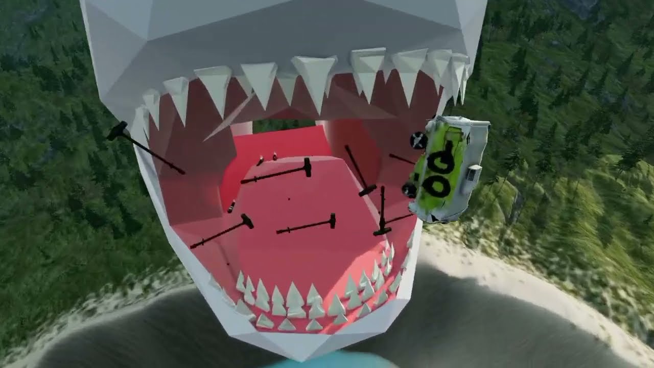 Big & Small McQueen vs Chick Hicks vs Tow Mater vs King Dinoco vs Duch Hudson - BeamNG.Drive
